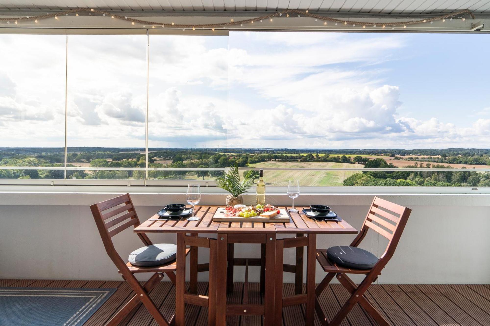 "Penthouse Wolke 12" Mit Unglaublichem Ausblick - Meerblick Sierksdorf Exterior foto